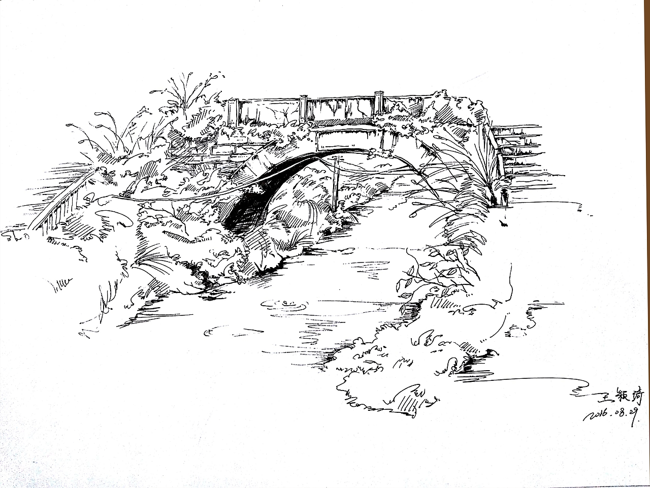 婺源写生（图ZMTMxNTQ3MzQ0） - 创作习作 - 站酷设计师顾九V原创素材 - 站酷ZCOOL