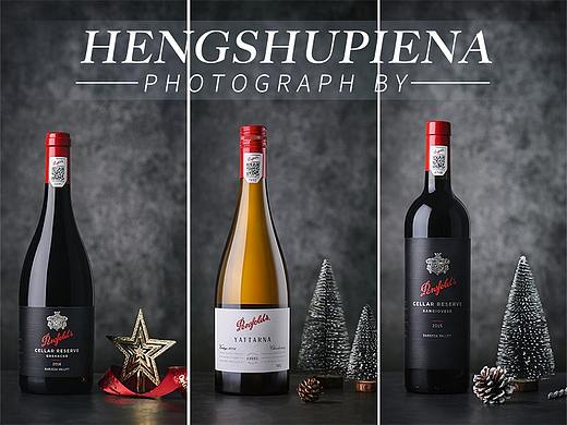圣诞红酒拍摄 奔富红酒拍摄