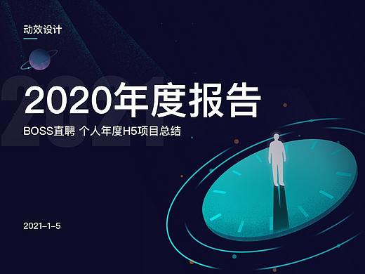 BOSS直聘 2020个人年度报告-城市发光体