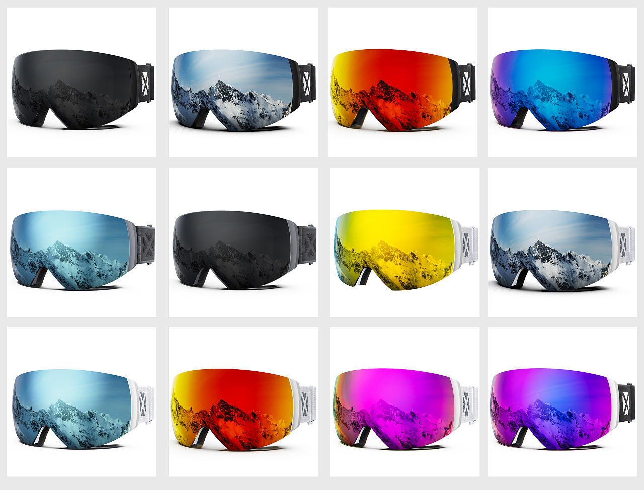 亚马逊滑雪镜7张图设计（图ZMjcyODg2Njg4） - 其他工业/产品 - 站酷设计师许熙原创素材 - 站酷ZCOOL