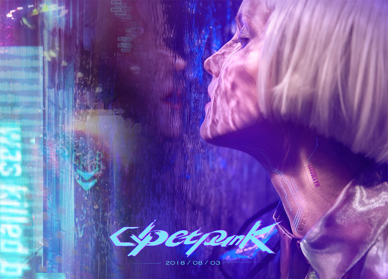 千叶城午夜,雨中的凡尔纳大道。