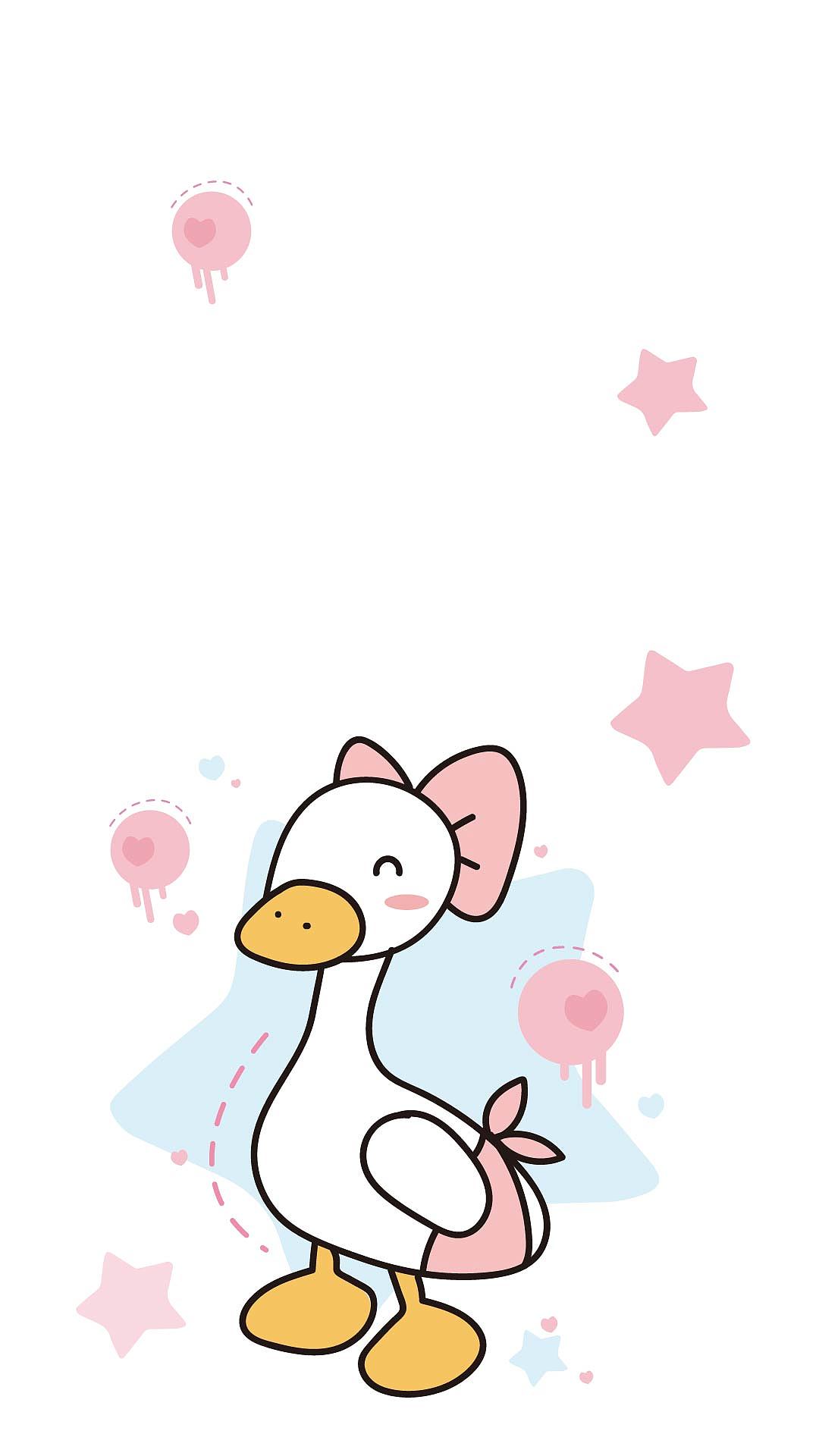 【头像-壁纸】是甜甜的小鸭子