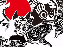 布老虎装饰绘画