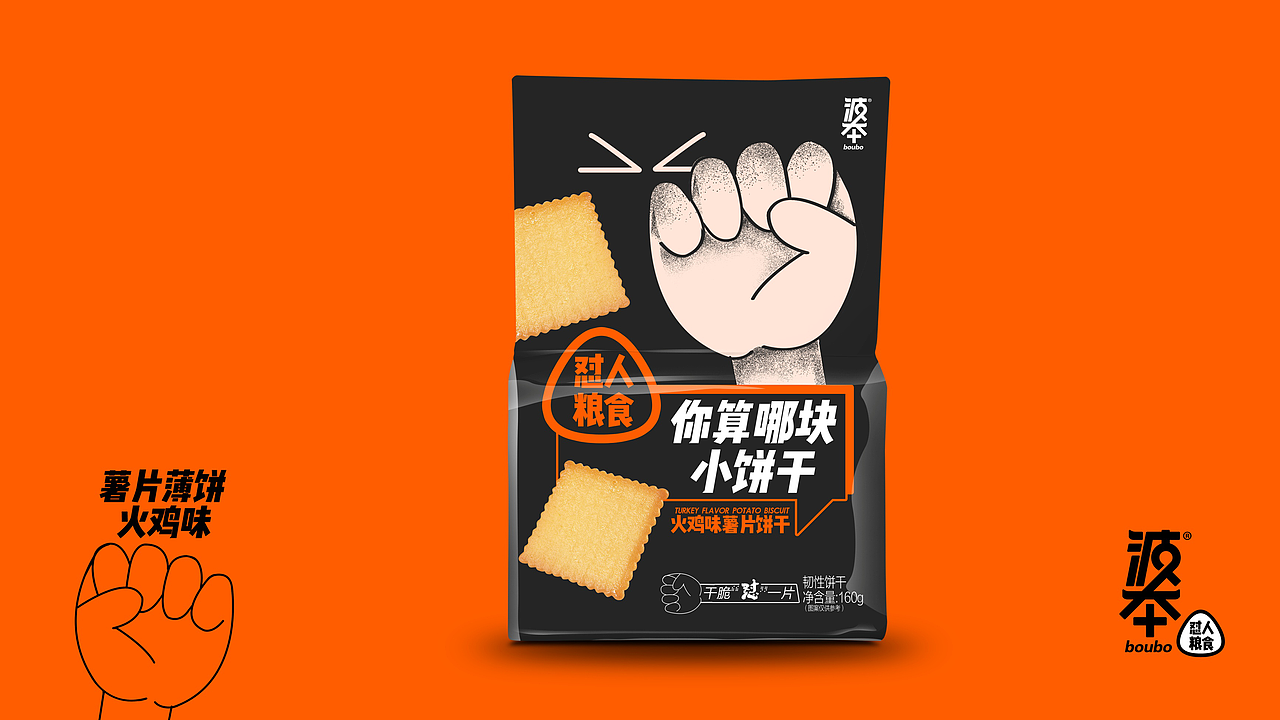 波本,年轻人的情绪缓解粮食!