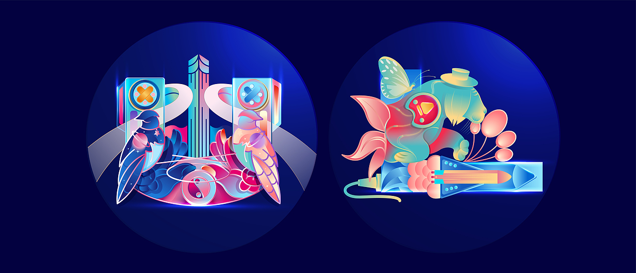 海信电视ULED壁纸&由心而做（图ZMjg1NTUxOTE2） - 海报 - 站酷设计师鱼门镇1900原创素材 - 站酷ZCOOL