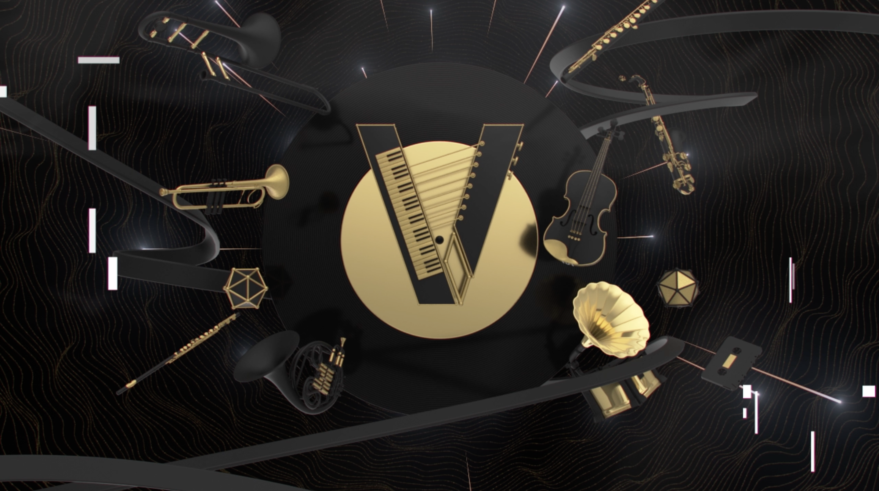 黑金风格栏目包装