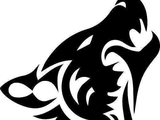 图腾狼头纹身图案