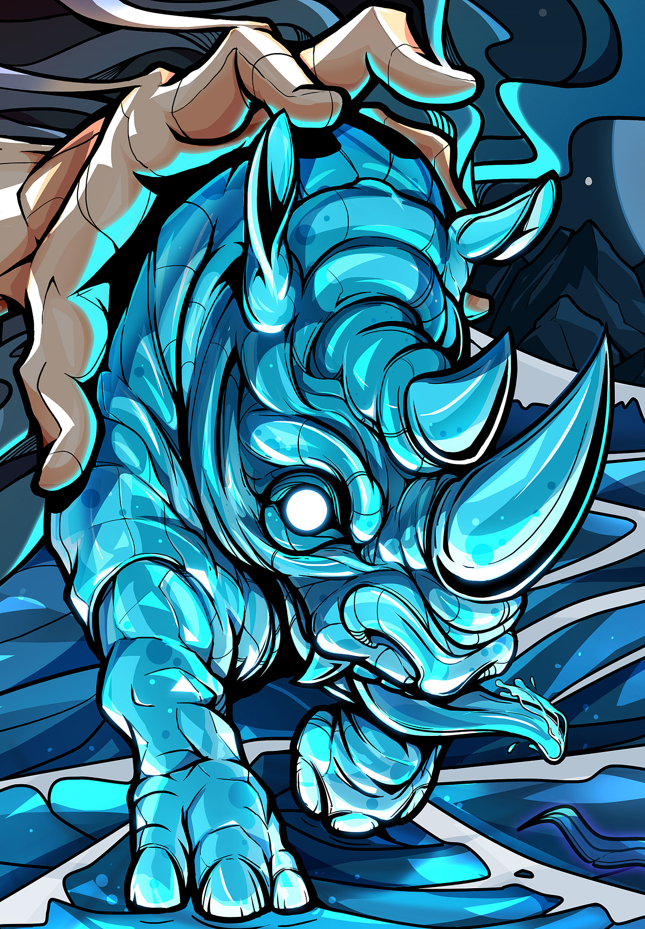 李冰斗蛟(李冰斗江神)