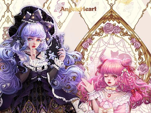 AngelsHeart-Lolita  约稿立绘~小裙子超可爱的