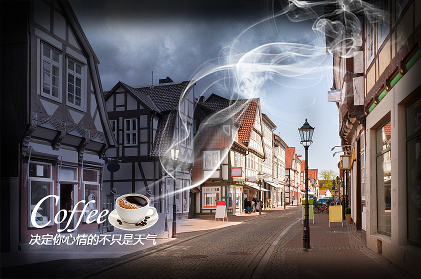 咖啡创意广告设计（图ZOTMxMTc1MDg=） - 其他 - 站酷设计师一手烂牌走天下原创素材 - 站酷ZCOOL