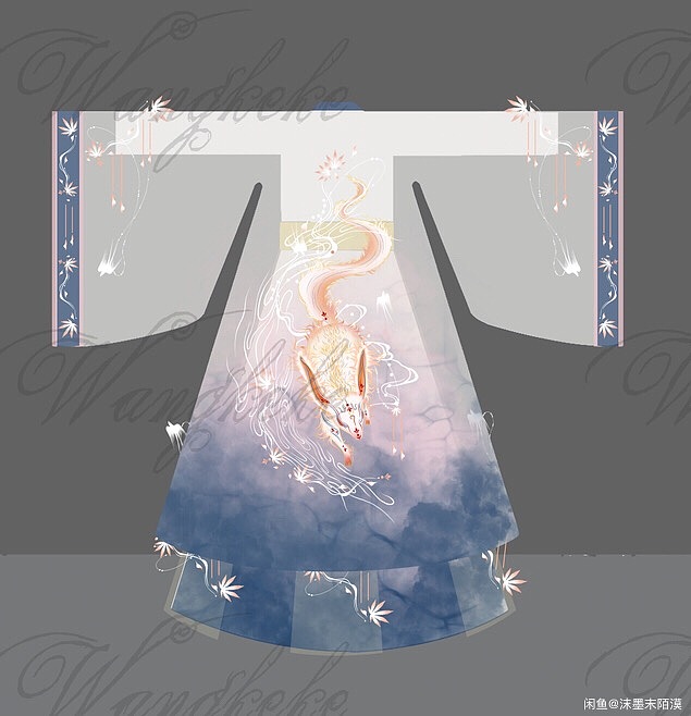 汉服原创设计山海经耳鼠