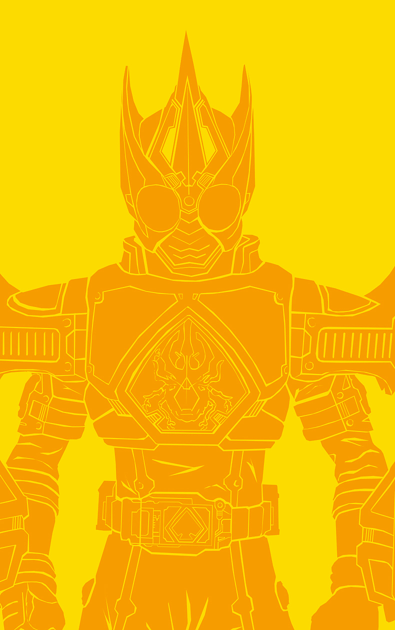 假面骑士剑剪影壁纸