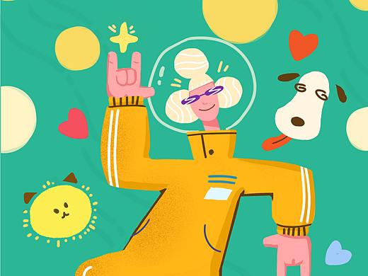 2020（個(gè)人主頁-ZNDI0MzEzNTI=） - 商業(yè)插畫 - 站酷設(shè)計(jì)師餛飩Z原創(chuàng)素材 - 站酷ZCOOL