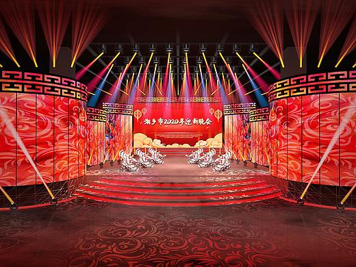 湖南湘乡市春晚舞美设计
