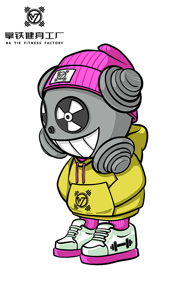 一组酷酷的原创IP形象