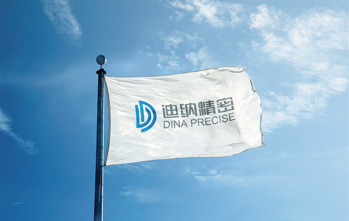 迪纳精密品牌logo设计（图ZNTY4NTQ1NTI=） - 品牌 - 站酷设计师白冰_原创素材 - 站酷ZCOOL