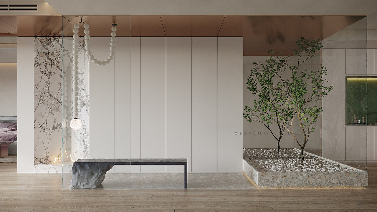 宁洁设计作品 ▏嫣红(图ZMjQwNjgxNDUy) - 家装设计 - 站酷设计师舍下草堂原创素材 - 站酷ZCOOL
