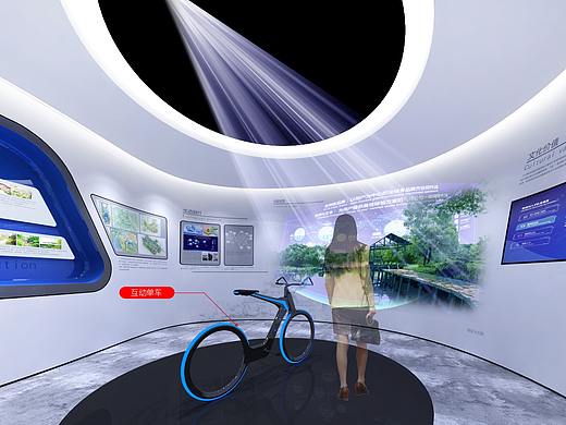 灰常小~~~的展厅