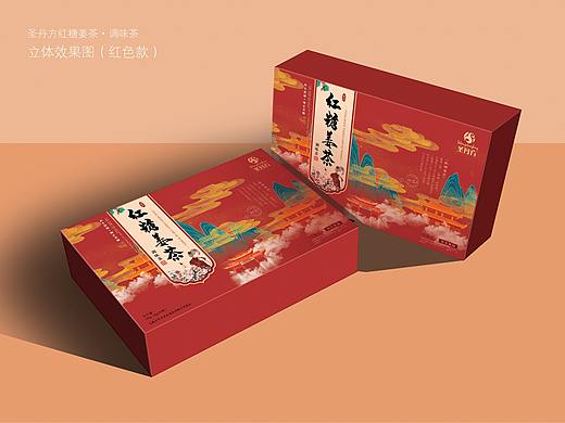 红糖姜茶包装