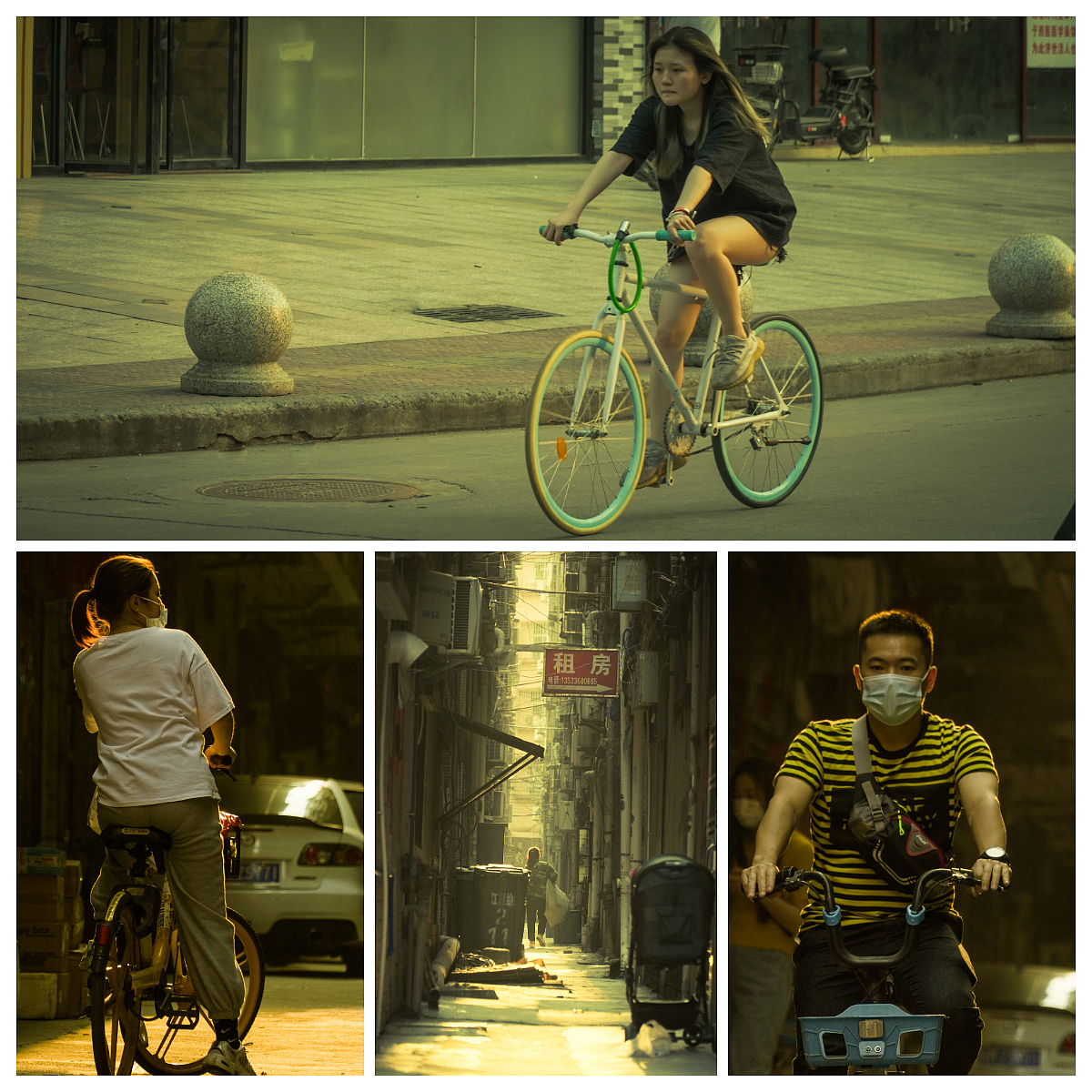 黄昏时分广州城中村人的生活（一）（图ZMjUxMDA3MTg0） - 人文/纪实摄影 - 站酷设计师李子李子啊原创素材 - 站酷ZCOOL