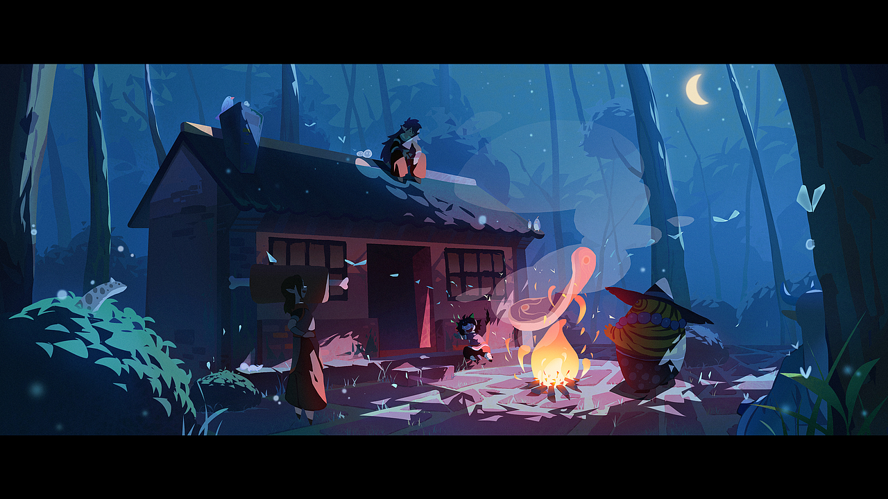 【烤肉聚会】（图ZMjY1MTg1OTQ4） - 创作习作 - 站酷设计师游隼先生原创素材 - 站酷ZCOOL