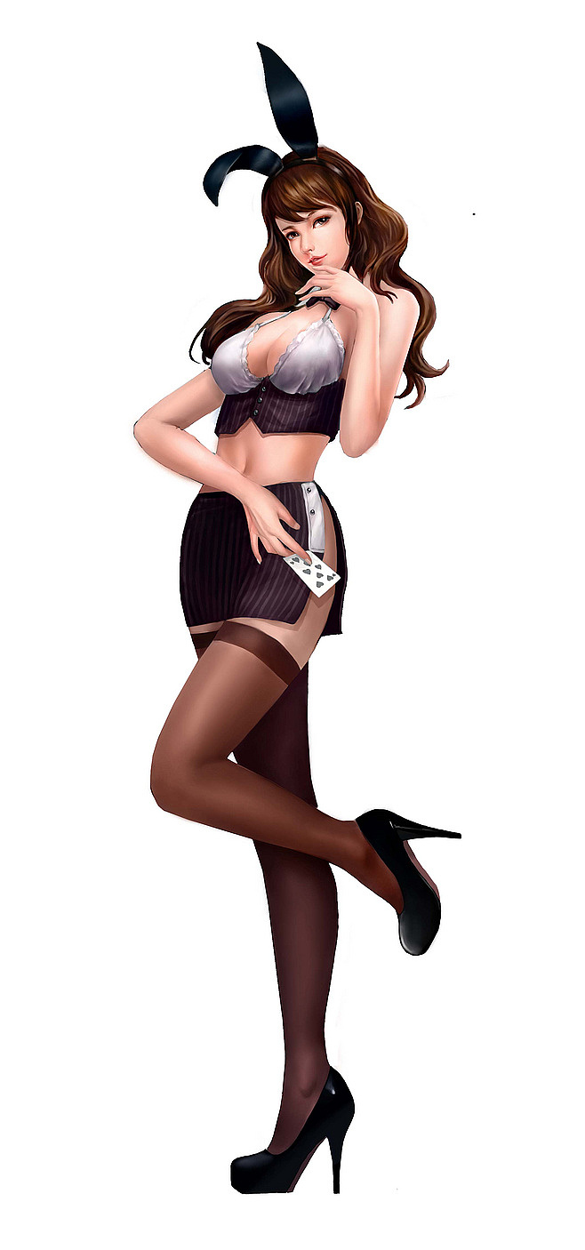 个人收集整理棋牌美女—超大福利（图ZNjQzMjU4MTY=） - 游戏UI - 站酷设计师小透菌原创素材 - 站酷ZCOOL