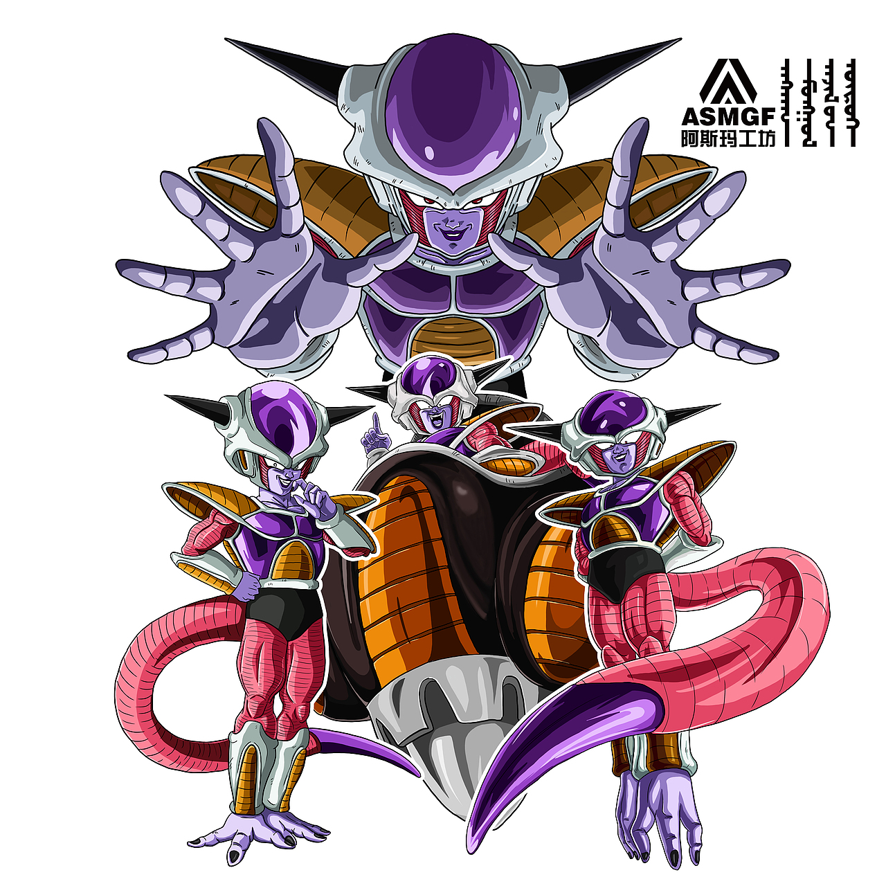 弗利萨|动漫|单幅漫画|阿斯玛_原创作品-站酷zcool