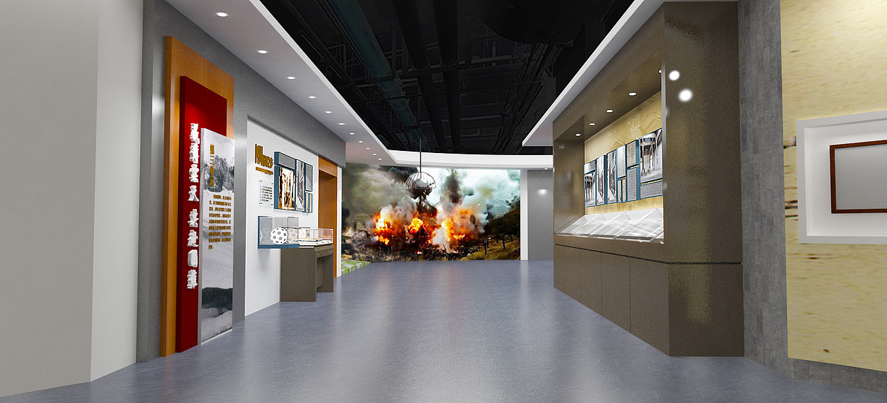 档案馆展厅设计（图ZMTU2MjMyNDc2） - 展陈设计 - 站酷设计师hehe_anzi原创素材 - 站酷ZCOOL