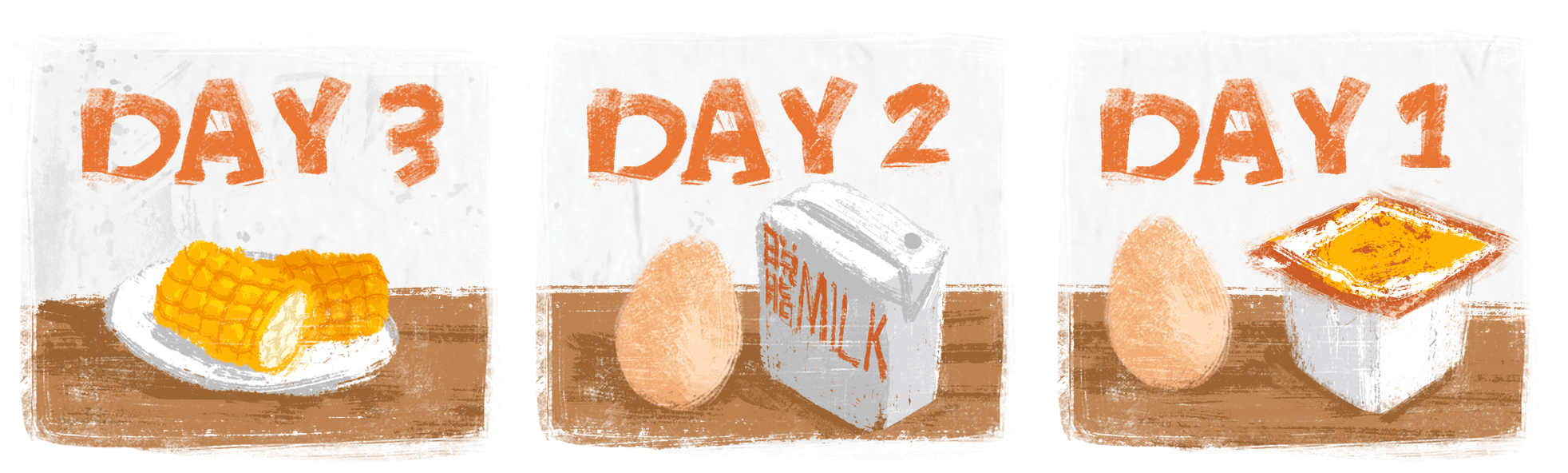 日常减减减肥|插画|观点|giggle橙子 - 原创文章 - 站酷 (zcool)