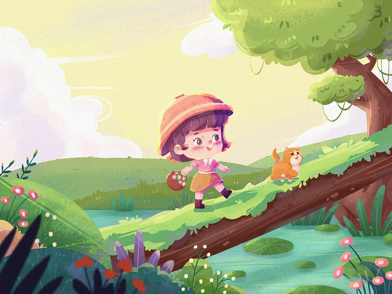 儿童插画近期作品