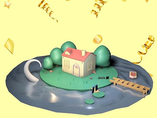 练习之湖心小屋