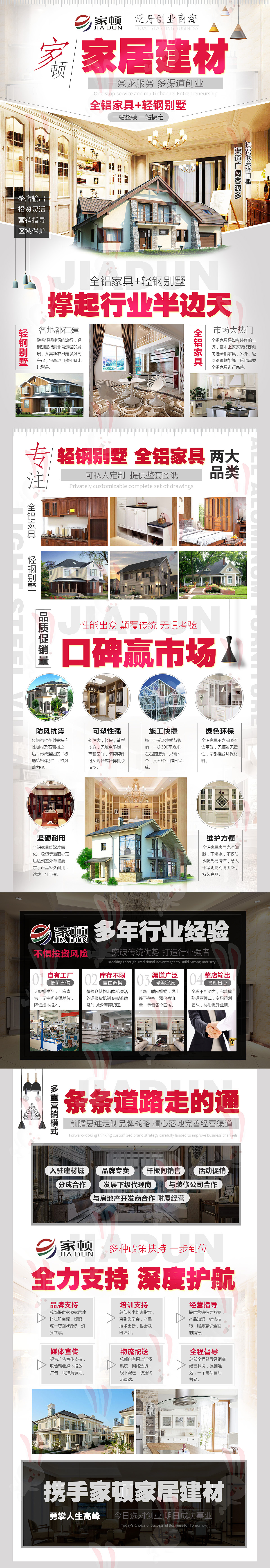 家居建材招商页（图ZMTYzNzEwNTA0） - 其他平面 - 站酷设计师我是波妞原创素材 - 站酷ZCOOL