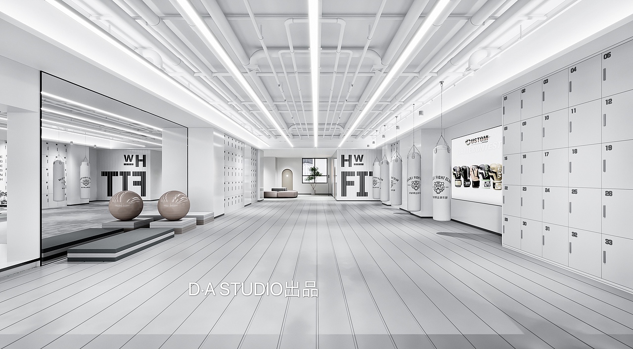 拳击馆,健身空间设计