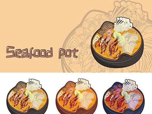 ai美食插画