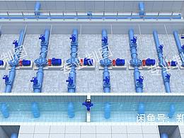 水廠自動化界面效果圖