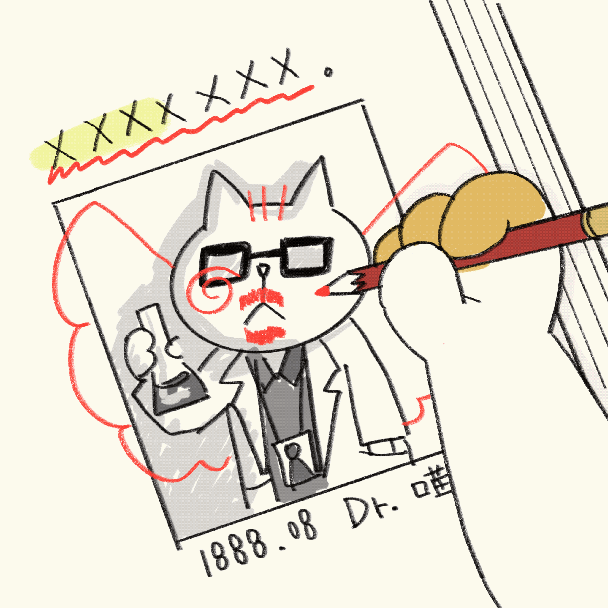 六一儿童节的猫猫