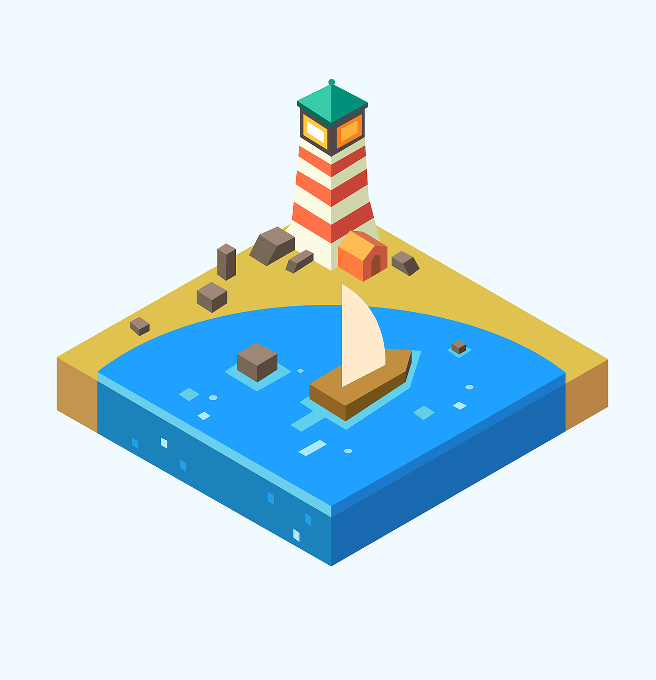 軸側(cè)圖（圖ZODc0NzkzMDg=） - 創(chuàng)作習(xí)作 - 站酷設(shè)計(jì)師lucky_cookie原創(chuàng)素材 - 站酷ZCOOL