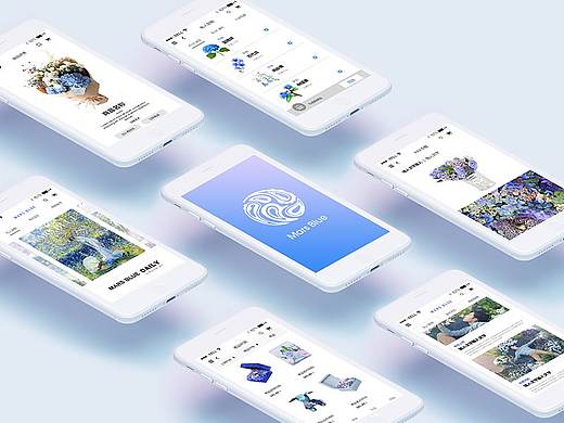 交互设计——Mars Blue花店APP