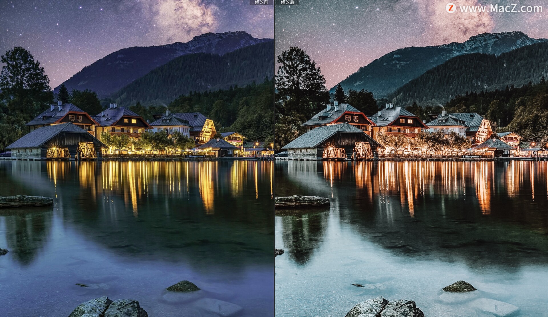 马尔贝拉风景摄影后期调色效果lr预设