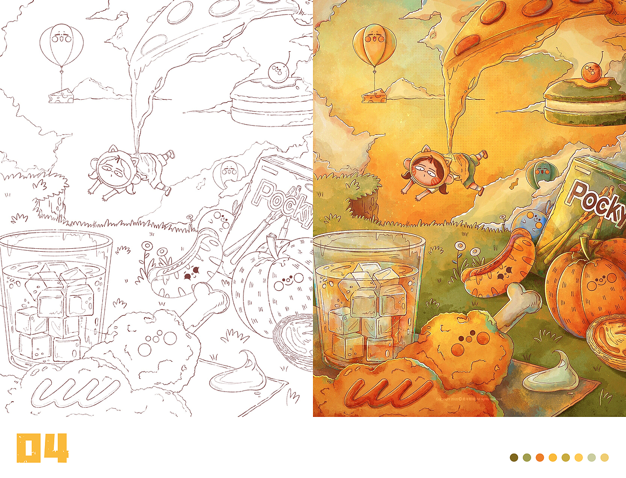 画着玩（图ZMjEwNzUyNzg0） - 儿童插画 - 站酷设计师二流小画家BANT原创素材 - 站酷ZCOOL