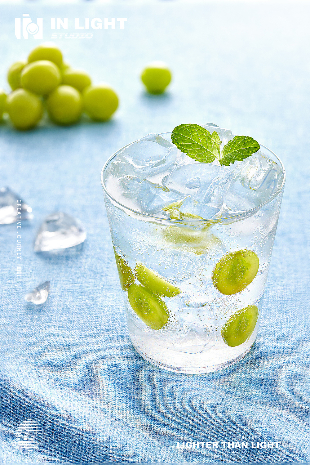 淡真x inlight l 果味苏打气泡酒kv拍摄|摄影|产品摄影|inlight美食