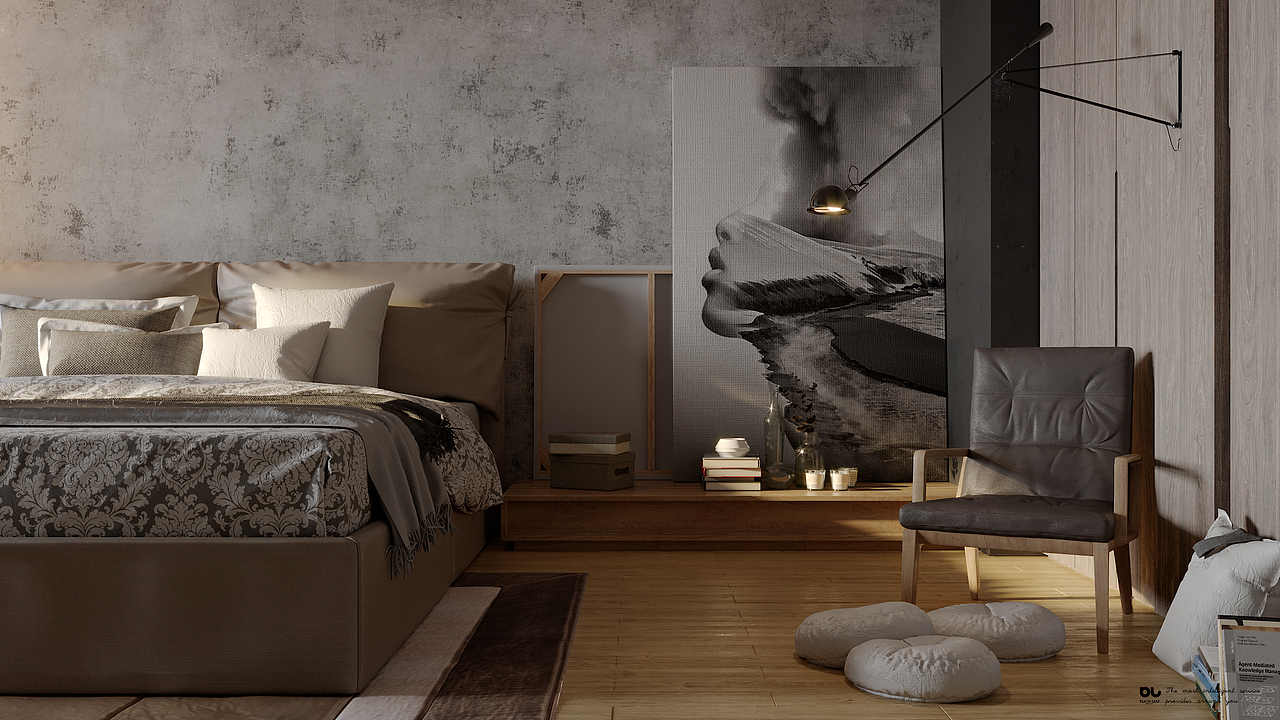 创作信息|举报2分享原创作品三维建筑/空间c4d效果图表现室内设计建筑