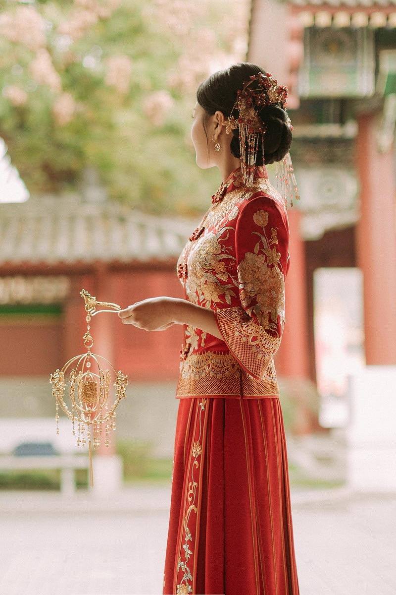 中式婚纱照横店基地