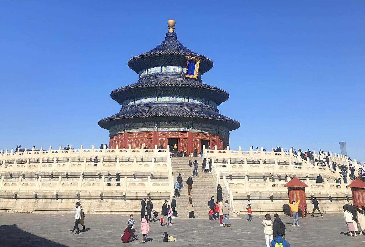 随手拍 北京 天坛公园 祈年殿 斋宫 回音壁 圜丘|摄影|风光摄影|why1