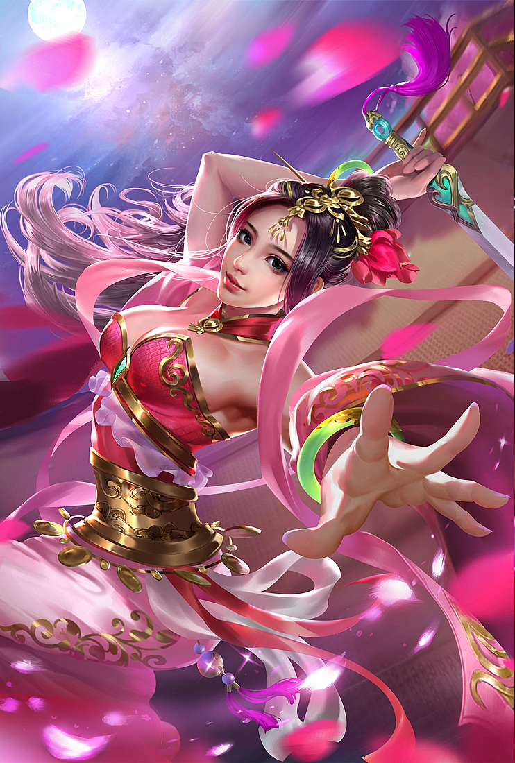 几张没用的三国风格插图（图ZMTM0Mjk3MzQ4） - 商业插画 - 站酷设计师一路屁响原创素材 - 站酷ZCOOL