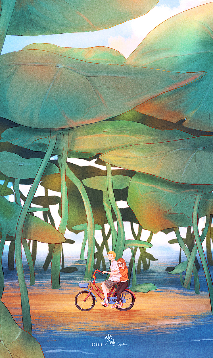 夏游（圖ZMTU2NTI2Mzky） - 創(chuàng)作習(xí)作 - 站酷設(shè)計(jì)師suisuic原創(chuàng)素材 - 站酷ZCOOL