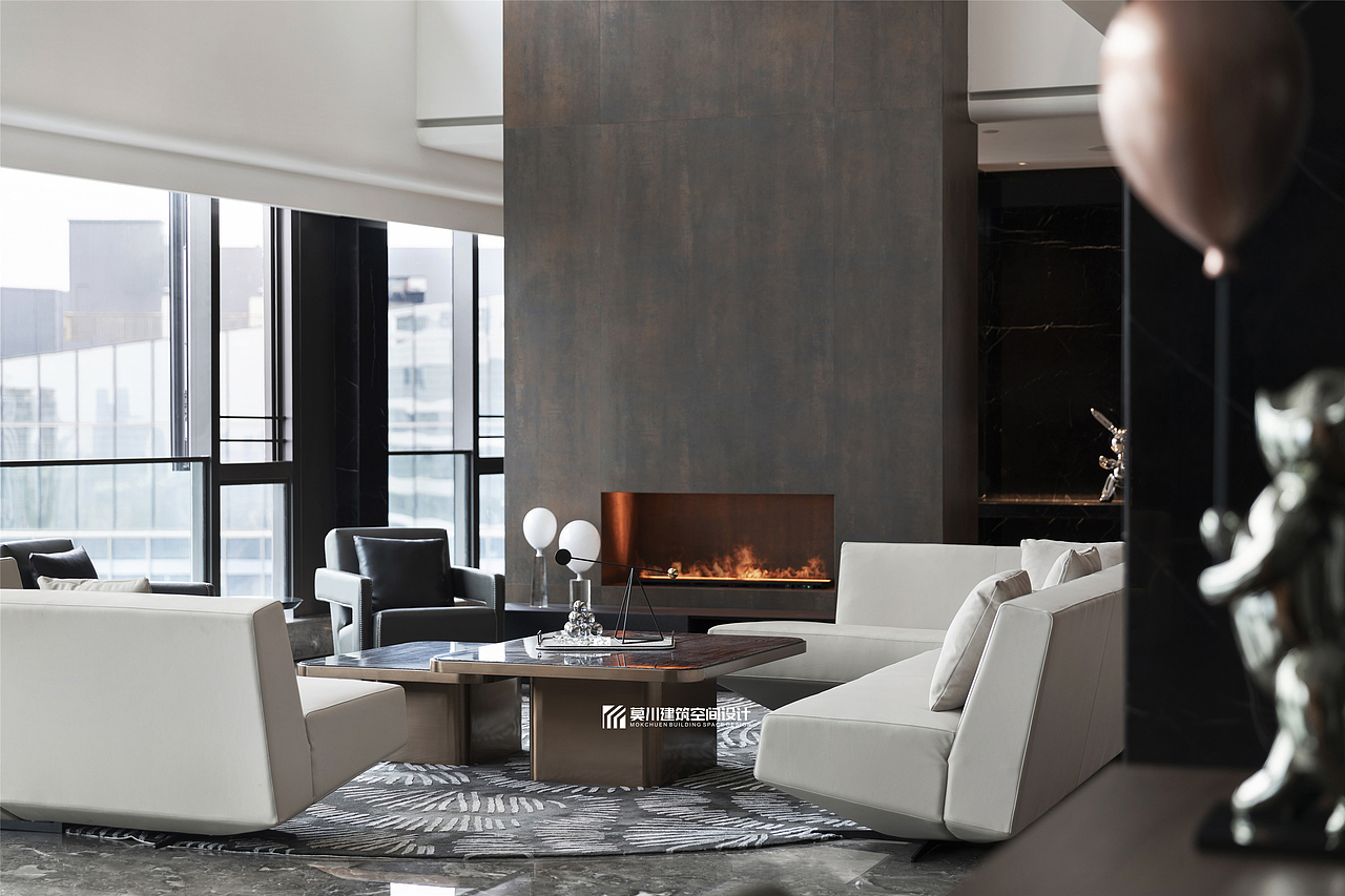 583㎡复式,灯光萦绕大气奢华,可观海景可赏夜景