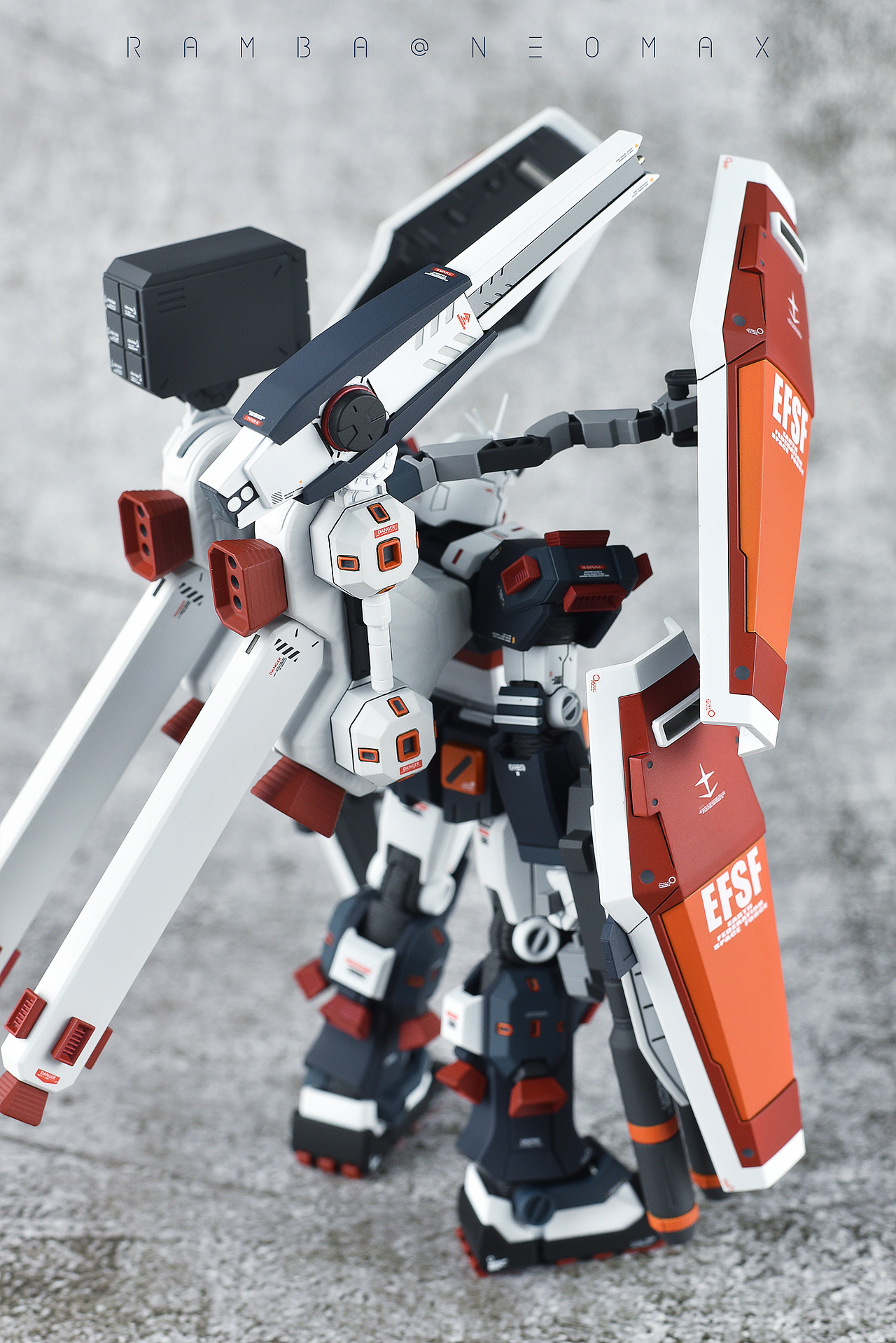 高达模型作品【hg fa-78全装备高达】