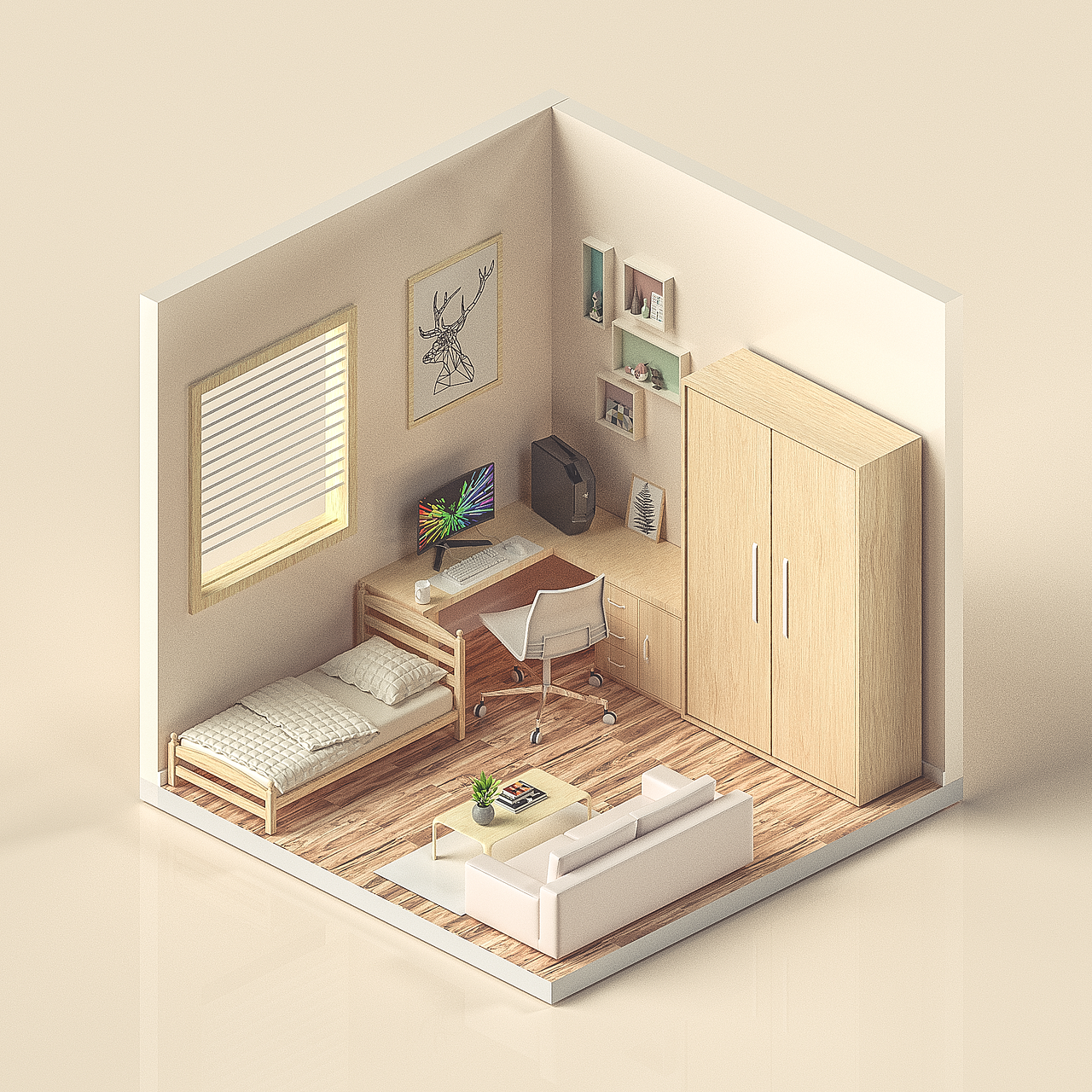 三维小房间第一弹