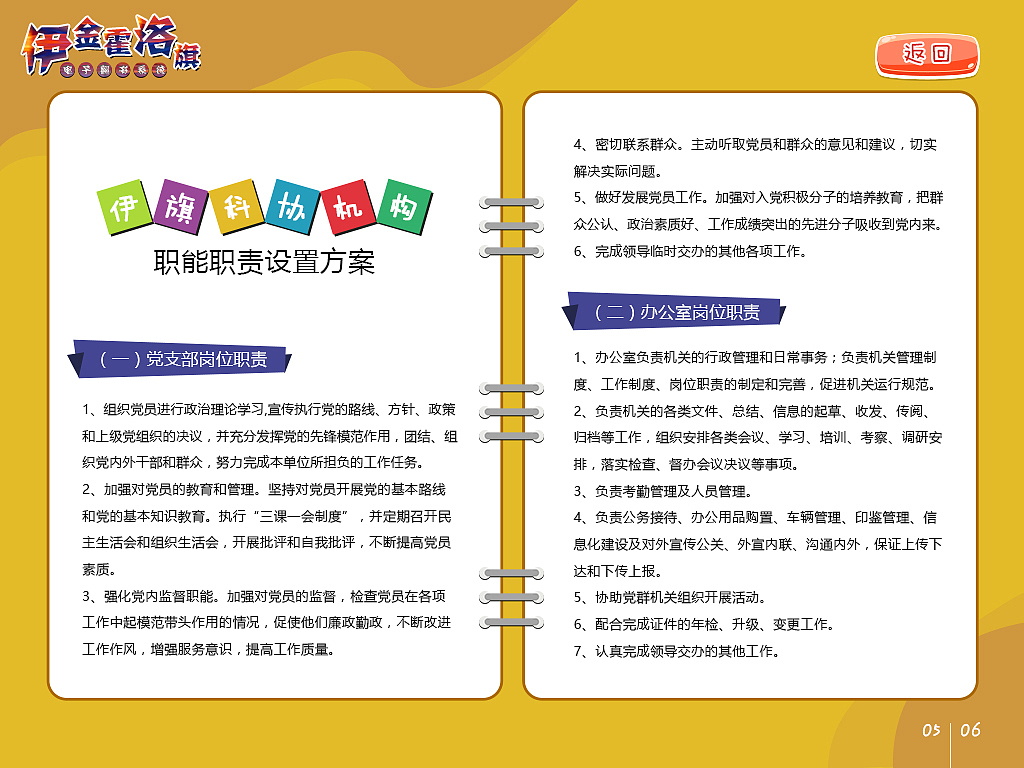 《伊金霍洛旗》电子翻书系统